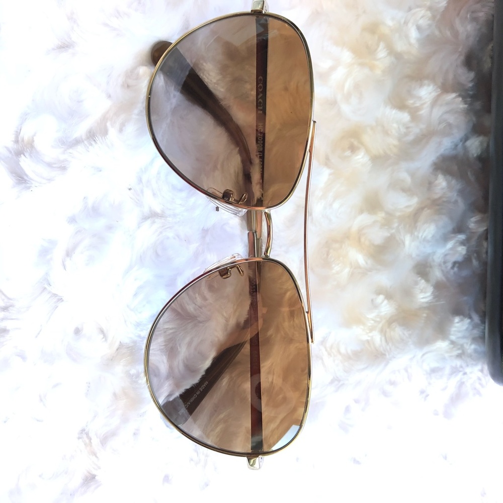 Coach Women's Aviator Sunglasses NWT - Picture 6 of 15